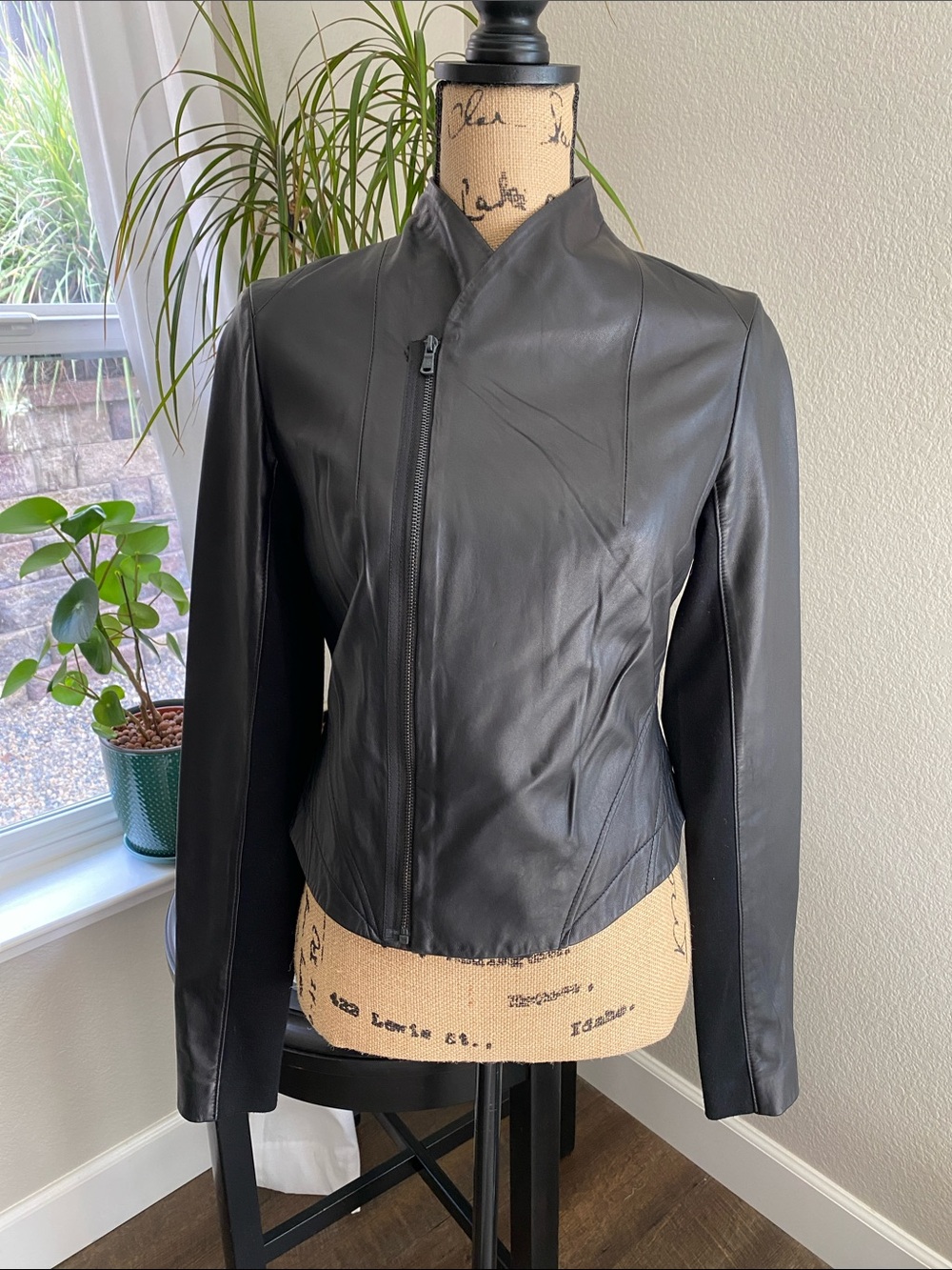 PAIGE Black Label Leather Jacket